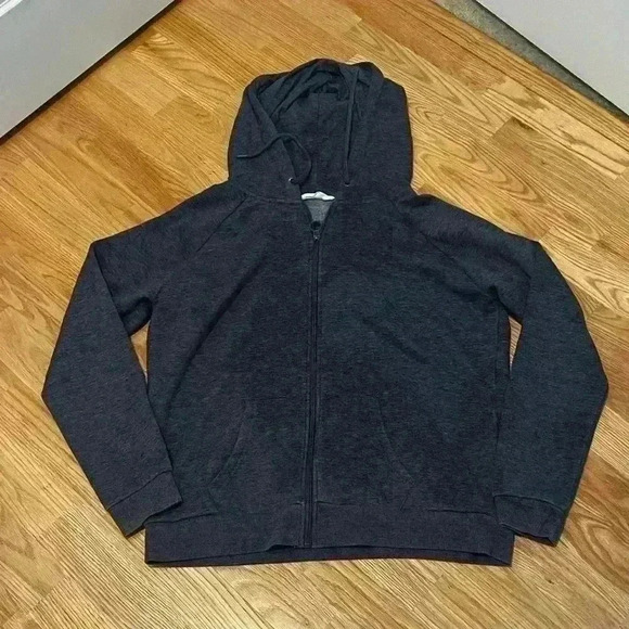 Primark Women's Zip Up Blue Hoodie Size Medium - Picture 1 of 5